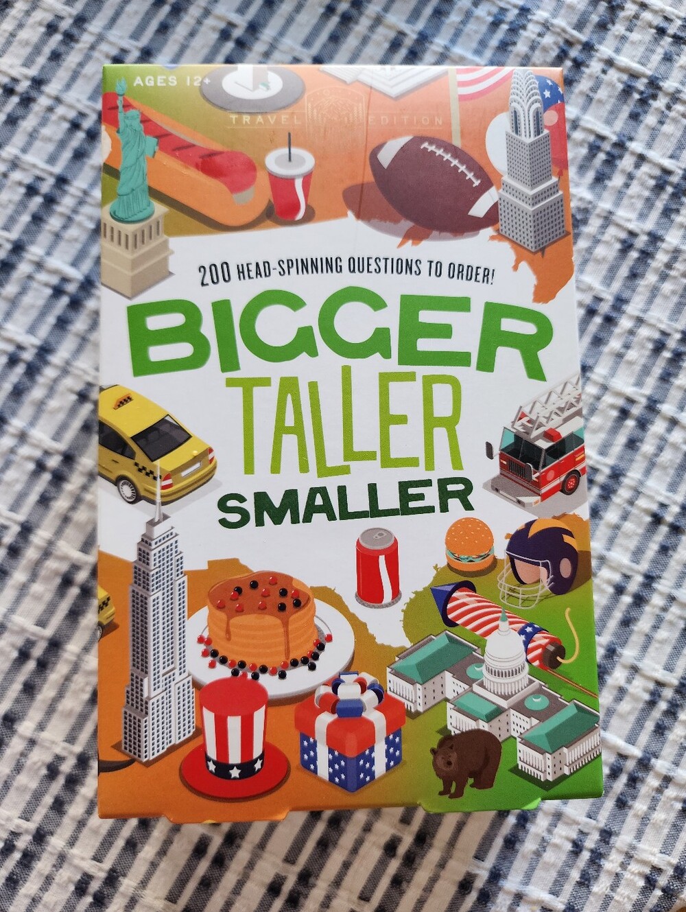 Bigger Taller Smaller Kids Game - Vibrant Multicolor